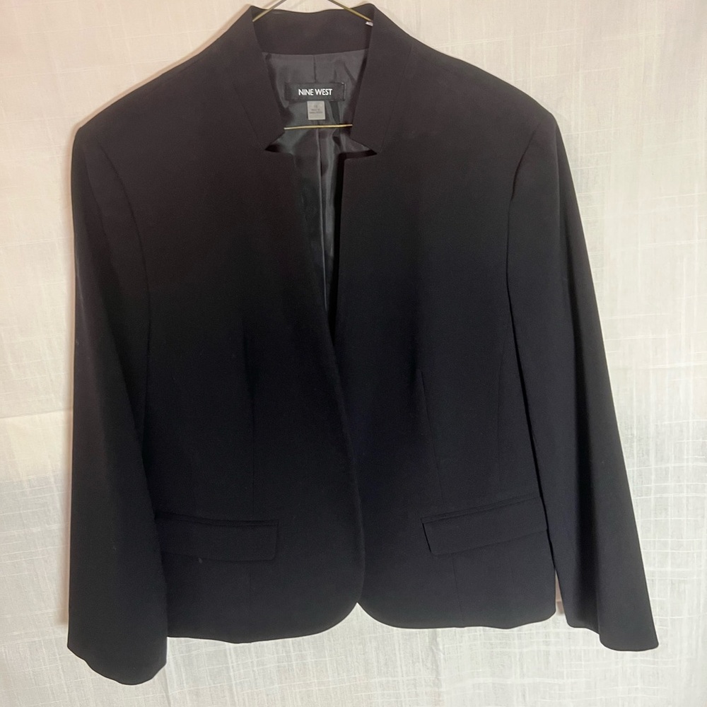 Nine West Women's Black Suit (Blazer and Skirt)